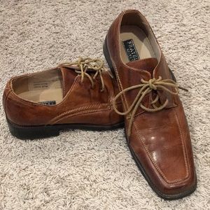 Men’s fratelli genuine brown leather dress shoe